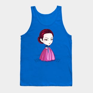 Hanbok In Korea Tank Top